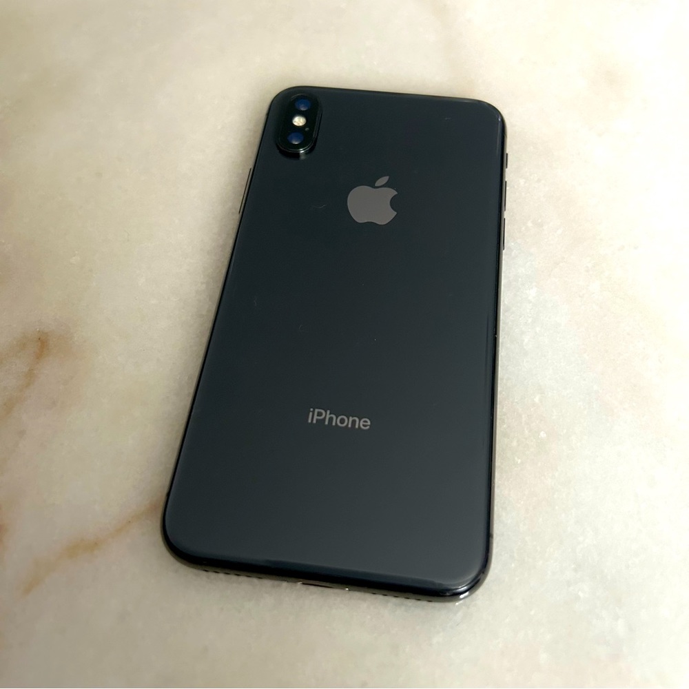 iPhone X Space grey 256GB Used